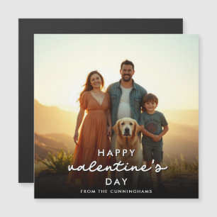 Valentinesカスタム Dayモダン Photo Magnetic Card