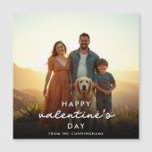 Valentinesカスタム Dayモダン Photo Magnetic Card (正面)