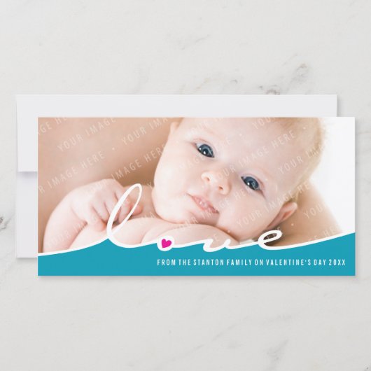 VALENTINE'Sフォトカード:: love divide 9L シーズンカード (正面)