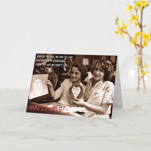 Valentines – 私たち与えは全員に カード (黄色い花)