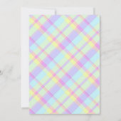 Valentine's 1st Girl Birthday Party 招待状 (裏面)