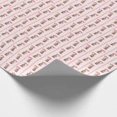 Valentine's Armadillo Wrapping Paper ラッピングペーパー (角)