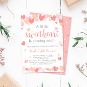 Valentine's Baby Shower Invitation 招待状