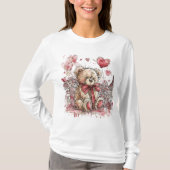 Valentine's Bear  Tシャツ (正面)