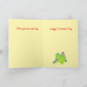 Valentine's card : Bananas For you シーズンカード (内部)