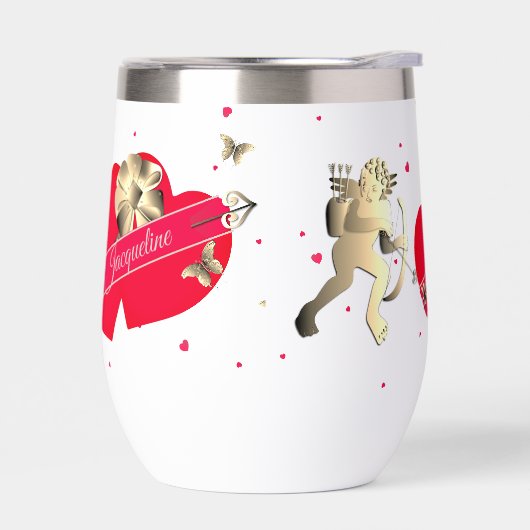 Valentine's Cupid & Hearts  (左面)