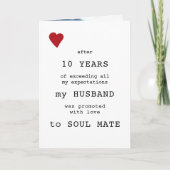 Valentines Dayタイポグラフィパーソナライズされた写真 シーズンカード (正面)