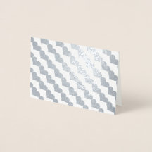 Valentines Dayハート模様の銀箔