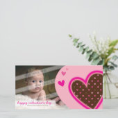 VALENTINE'S DAYフォトカード::ファンキーハート12L シーズンカード (スタンド正面)