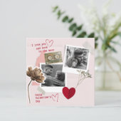 Valentines Dayモダン Couleのパーソナライズされた写真 (スタンド正面)