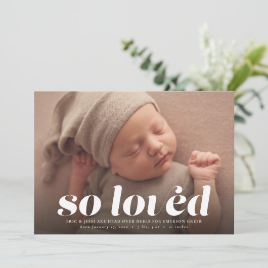 Valentine's Day写真海軍の誕生 案内状 (スタンド正面)