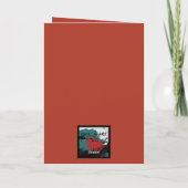 Valentines Day完全にカスタマイズ可能で可愛いハート カード (裏面)