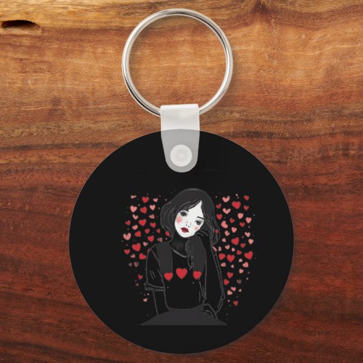 valentines day キーホルダー (正面)