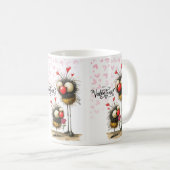 Valentine's day コーヒーマグカップ (正面右)