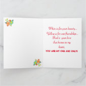 Valentine's Day  サンキューカード (内部)