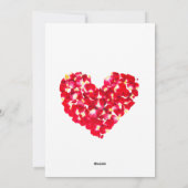 Valentine's Day シーズンカード (裏面)