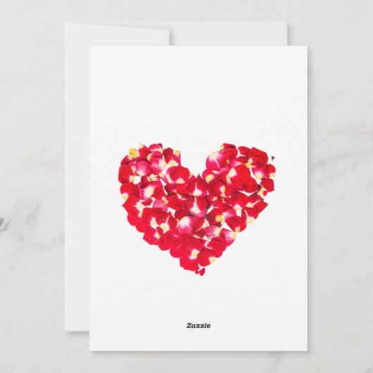 Valentine's Day シーズンカード (裏面)