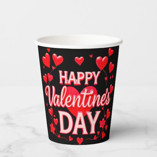 VALENTINES DAY 紙コップ (裏面)