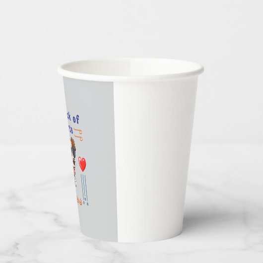 Valentine's day 紙コップ (左)