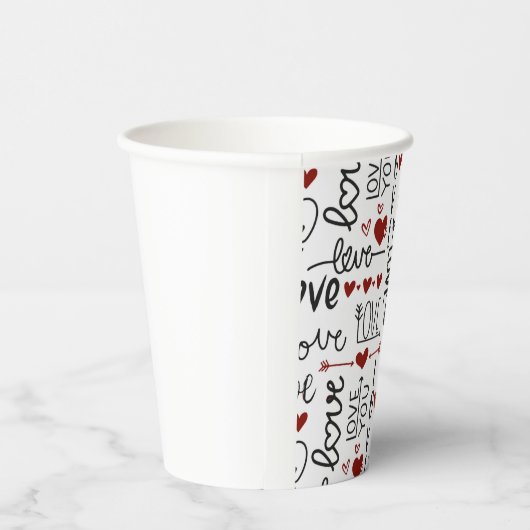 Valentines Day 紙コップ (右)
