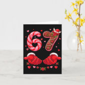 Valentine's Day 67 Hilarious Six Seven Love Meme F カード (黄色い花)