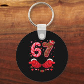 Valentine's Day 67 Hilarious Six Seven Love Meme F キーホルダー (正面)