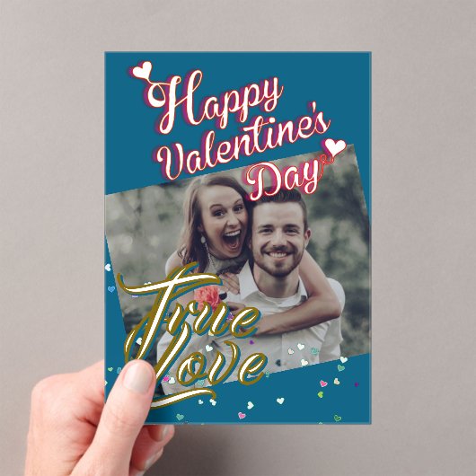 Valentine's Day Acrylic Invitations アクリル招待状 (インサイチュ (ポータブル))