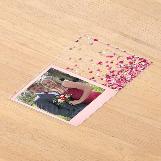 Valentine's Day  Acrylic Invitations アクリル招待状 (レイダウン)