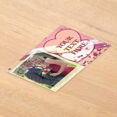 Valentine's Day Acrylic Invitations アクリル招待状 (レイダウン)