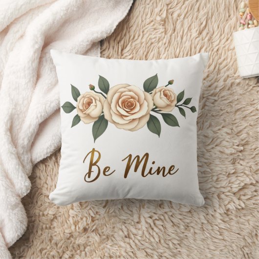 Valentine's Day  Be Mine Pillow クッション (ブランケット)