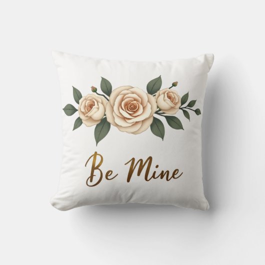 Valentine's Day  Be Mine Pillow クッション (正面)