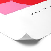 Valentine's Day  Be Mine Valentine's Day Card ポスター (角)