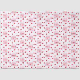 Valentine's Day Birthday Cake Pattern 薄葉紙