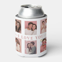 Valentine's Day Can Cooler | Custom Couple Photos 缶クーラー