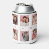 Valentine's Day Can Cooler | Custom Couple Photos 缶クーラー (缶裏面)