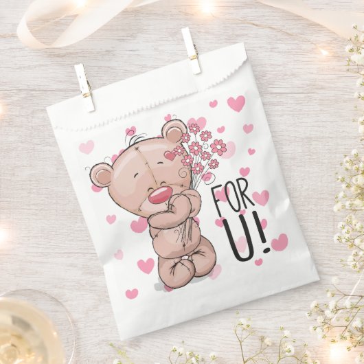 Valentines Day Candy フェイバーバッグ (クリップ留めされた状態)