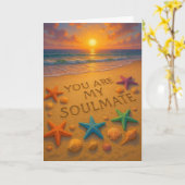 Valentine's Day Card カード (黄色い花)