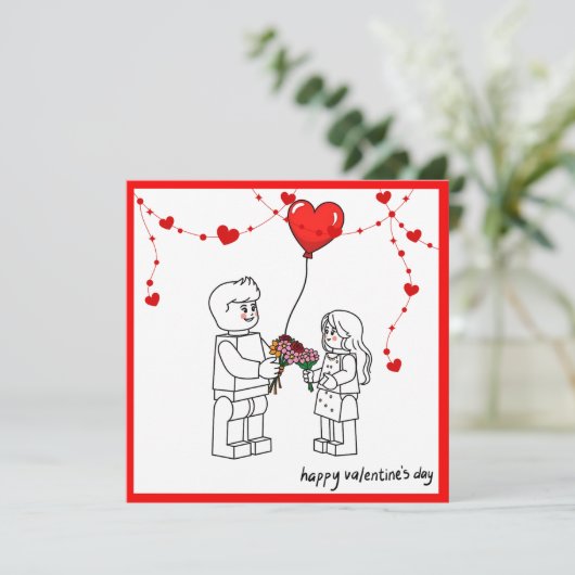 Valentines Day Card  シーズンカード (スタンド正面)