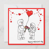 Valentines Day Card  シーズンカード (正面)