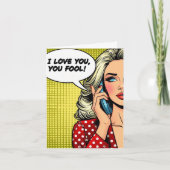 Valentine's Day Card シーズンカード (正面)