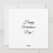 Valentine's Day Card シーズンカード (裏面)