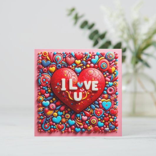 Valentine's Day Card シーズンカード (スタンド正面)