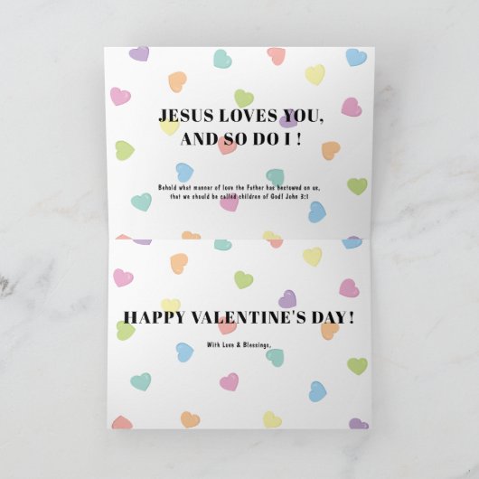 Valentine's Day Card シーズンカード (内部)