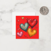 Valentines Day Card ノートカード (正面/裏面インサイチュ)