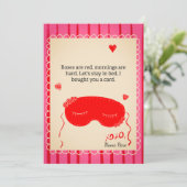 Valentines Day Card 招待状 (スタンド正面)