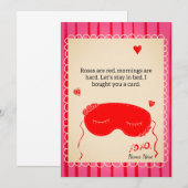 Valentines Day Card 招待状 (正面/裏面)