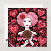 Valentines Day Card by Beyenairy 1 シーズンカード (正面/裏面)