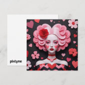 Valentines Day Card by Beyenairy 2 シーズンカード (正面/裏面)