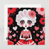 Valentines Day Card by Beyenairy 3 シーズンカード (正面/裏面)