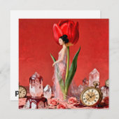 Valentines Day Card by Eloise Pixlyne シーズンカード (正面/裏面)